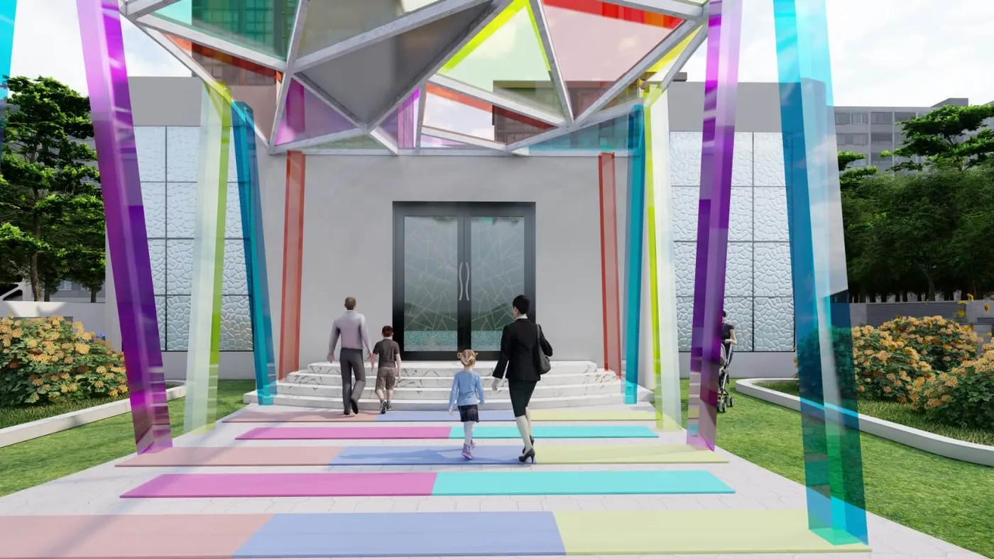 Nursery - Architectural Detail perspective 1