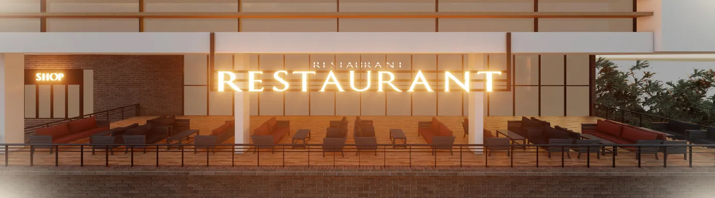 Strip Mall - Architectural Detail perspective 4